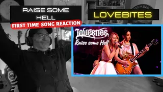 FIRST TIME Hearing "Raise Some Hell": LOVEBITES REACTION!!