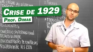 História  - Crise de 1929