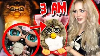 DO NOT PLAY WITH A FURBY TOY AT 3AM!! (THEY COME ALIVE) *SCARY & HAUNTED*