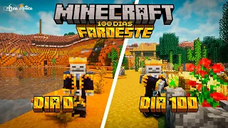 MINECRAFT: SOBREVIVI 100 DIAS NO VELHO OESTE!! [PC]