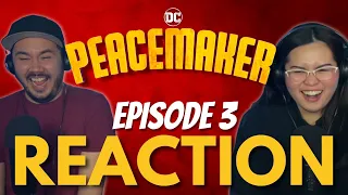 PEACEMAKER EPISODE 3 REACTION!!! "Better Goff Dead" 1x3 Reaction | Review | DCEU | FUNNY REACTIONS!