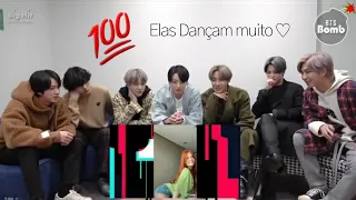 《BTS reagindo aos melhores Tik toks de Meninas Brasileiras 🦋🌈》