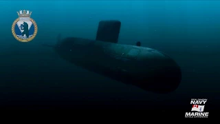 HMCS Chicoutimi - Victoria Class Submarine