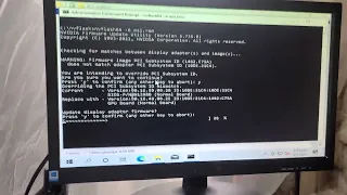 Nvida BIOS disaster recovery with NVFLASH after failed BIOS flash MSI Gaming X 1660 Super