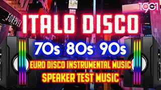 New Italo Disco Music 2022 - Euro Disco Modern Talking 70s 80s 90s - Speaker Test Music 2022