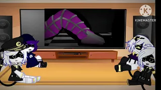 Murder Drones react purple guy death(Fnaf)