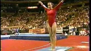 Kristen Maloney Vault - 2000 US Olympic Trials Day 1