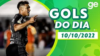 GOLS DO DIA 10/10/2022 | LISTAS | ge.globo