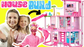 Barbie Movie Dolls Build Barbie Dreamhouse 2023! Pool Party with Chelsea and Ken