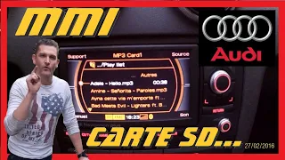 "TUTO" Carte SD via MMI Audi