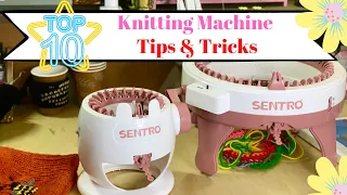 Top 10 Circular Knitting Machine Tips & Tricks you should know! #knittingmachine