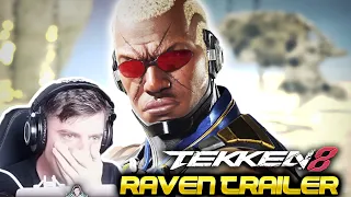 TEKKEN 8 Raven Returns Reaction... Trained by NOOB SAIBOT