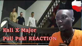 NIGERIAN 🇳🇬 REACT TO POLISH RAP |  Kali X Major - Puk! Puk! prod Newlight$ & K4M REACTION VIDEO