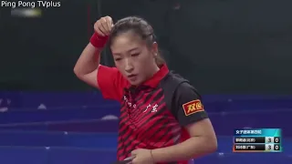 Highlights MATCH   Liu Shiwen     vs Gu Yuhan       2021 Chinese National Games TEAMS  Qual