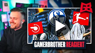 GamerBrother REAGIERT auf SCHALKE HINRUNDE in MEMES 😂