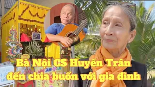 Bà Nội CS Huyền Trân, Bảo Anh đến viếng đám tang NS ghita Thanh Điền