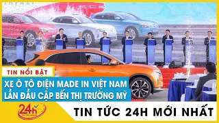 Cận cảnh 999 ô tô điện Vinfast “ Made in Việt Nam xuống tàu xuất sang Mỹ:Bước ngoặt mới ngành xe hơi