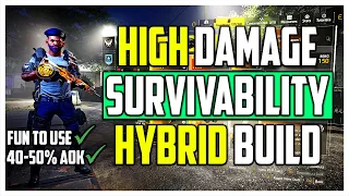 Ninjabike Hybrid Build with High Damage and 40-50% Armor on Kill - The Division 2 Season 11!
