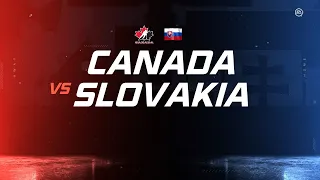 Slovakia vs. Canada | PS4 simulated | 2020 IIHF Ice Hockey World Championship