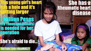 Travel to Manila Philippines and Meet this Young Girl with Heart Disease. The World's Society
