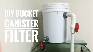 페일용기 20L 외부여과기 만들기-How to make Bucket Canister Filter