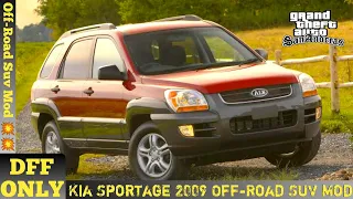 Gta San Andreas Kia Sportage 2009 Mod For Android | Dff Only | Suv Mod | gta sa dff only android