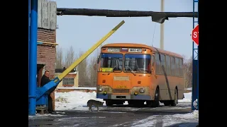 Лиаз-677М г.Сердобск январь 2011