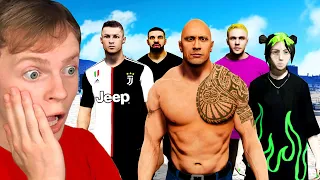 Finding CELEBRITIES in GTA 5!