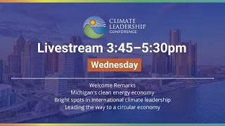 2020 Climate Leadership Conference  Opening Plenary Session