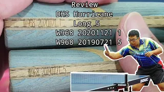 Review DHS Hurricane Long 5 W968 no.1 vs no.5 compare