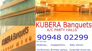 KUBERA BANQUETS A/C PARTY HALLS, CHROMPET. Cell: 90948 02299.   Sai jeyamtv