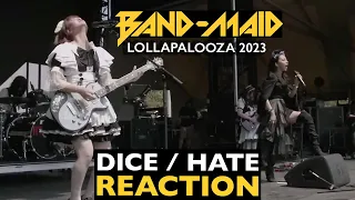Brothers REACT to Band-Maid: Dice, Hate (Lollapalooza 2023)