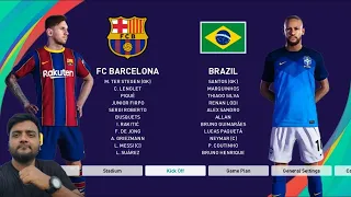 FC Barcelona Destroys Brazil | FCB VS Brazil Dream Match