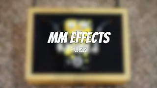 MM Effects Fuzz Guitar Effects Pedal Demo