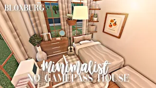 Roblox Bloxburg - No Gamepass Minimalist House - Minami Oroi