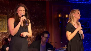 Carrie St Louis and Caroline Bowman singing " In His Eyes " from "Jekyll and Hyde ".