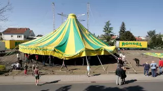 Zeitraffer Circus Rondel in Egelsbach