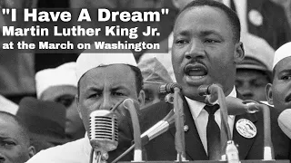 28th August 1963: Martin Luther King Jr. delivers his ‘I Have a Dream’ speech in Washington D.C.