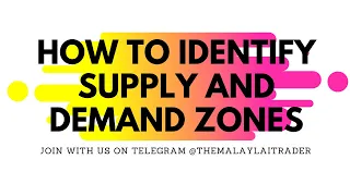 PRICE ACTION TRADING - 07. HOW TO IDENTIFY SUPPLY AND DEMAND ZONES