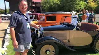 What happens if you bring a 1931 Ford Model A to one of the world's fanciest car shows?
