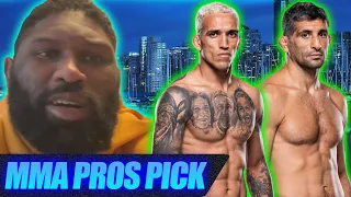 MMA Pros Pick ✅ Charles Oliveira vs. Beneil Dariush - Part 3 👊 UFC 289