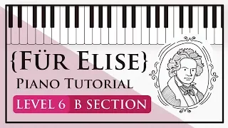 How to Play Für Elise (Beethoven): B Section - Level 6 Piano Tutorial - Hoffman Academy