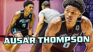 #5 NBA Draft Pick Ausar Thompson FULL NBA Workout! Pistons Guard Can Do EVERYTHING 🔥