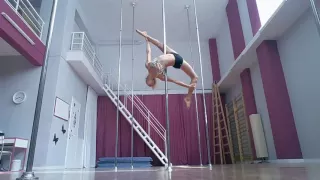 Pole Combo: Extended Allegra Variation, Jade Variation