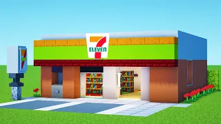 Minecraft Tutorial: How To Make a 7-Eleven Convenience Store