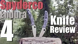 A Spyderco Endura 4 Flat Ground FRN Knife Review.  My favorite pocket knife ever.