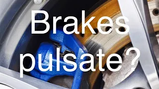Brake Pedal Pulsating? Here’s The Fix!