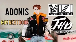 Unboxing MIZI Dolls ADONIS Boy Next Door from JHD Fashion Doll
