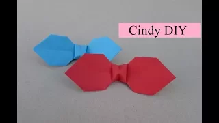 Origami Ribbon/Bow Instruction | Easy Paper Craft  | Cindy DIY
