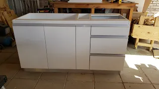 COMO HACER MUEBLE BAJO MESADA Y ALACENAS DE COCINA EN MELAMINA